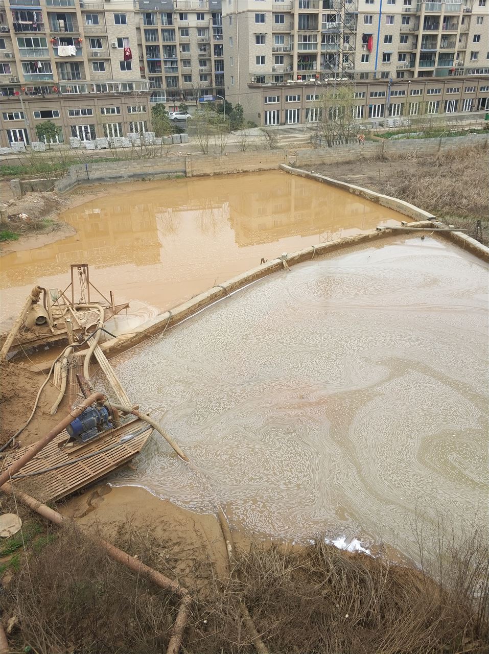 定远沉淀池淤泥清理-厂区废水池淤泥清淤